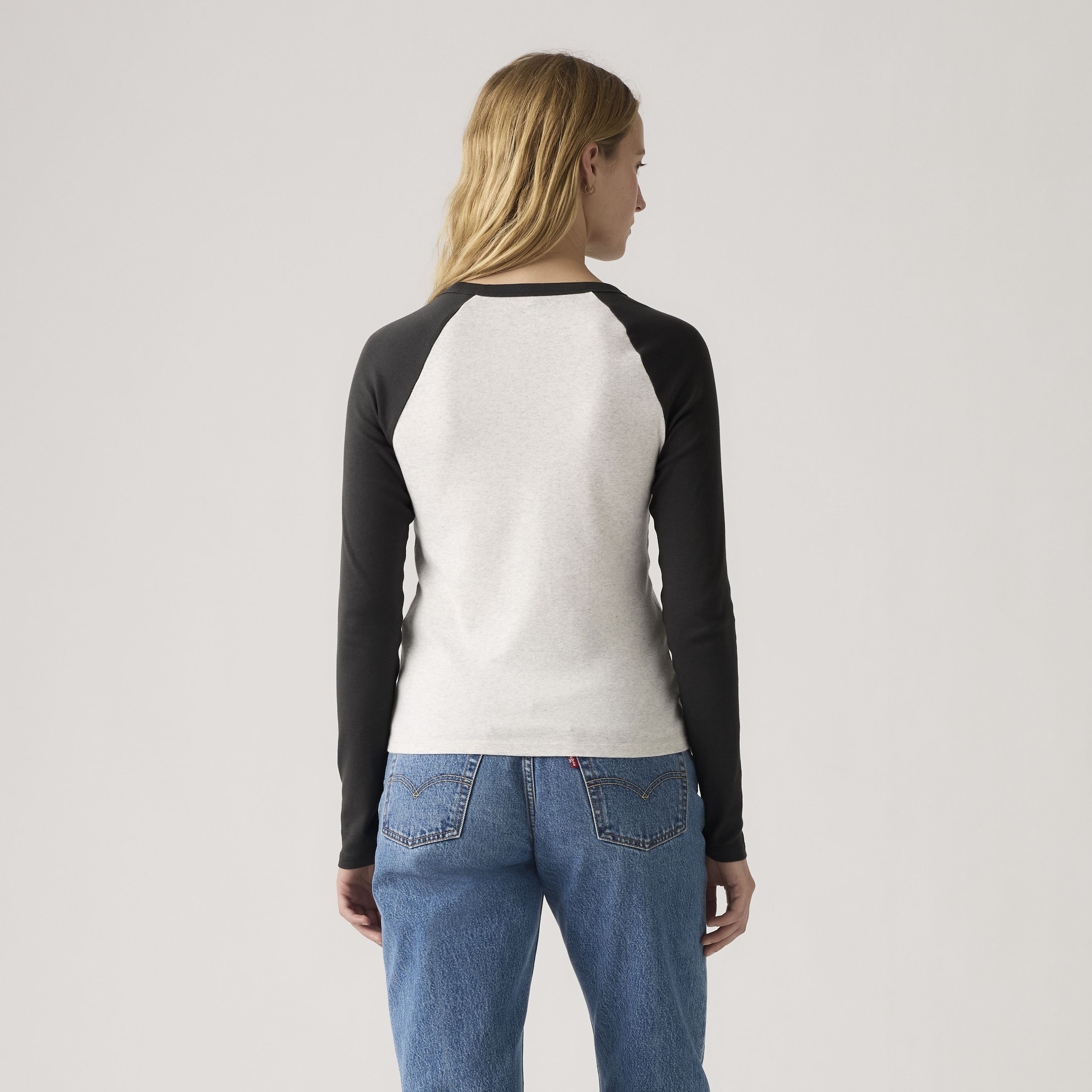 Graphic Logo Essential Raglan Long-Sleeve T-Shirt 4