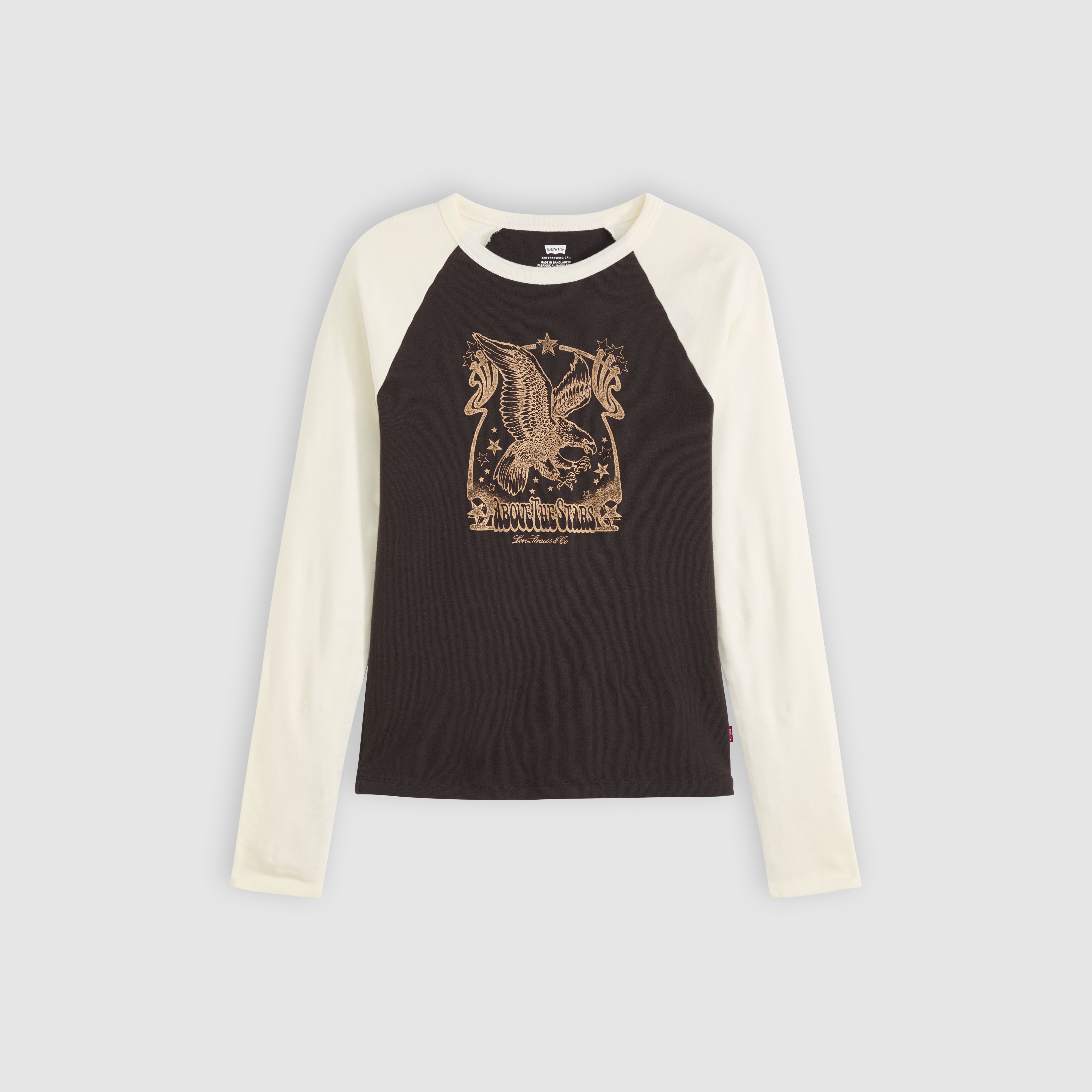 Graphic Logo Essential Raglan Long-Sleeve T-Shirt 5