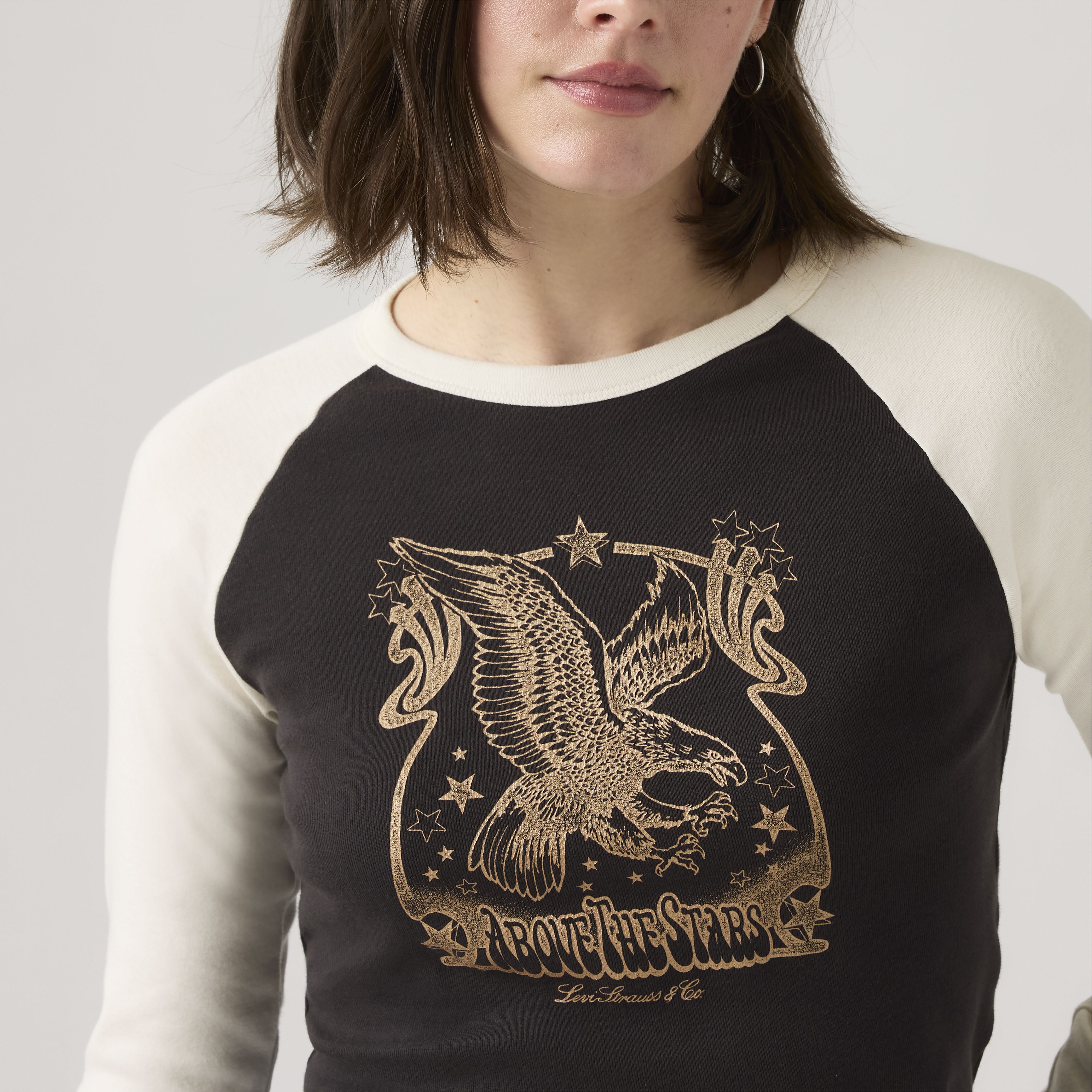Graphic Logo Essential Raglan Long-Sleeve T-Shirt 2
