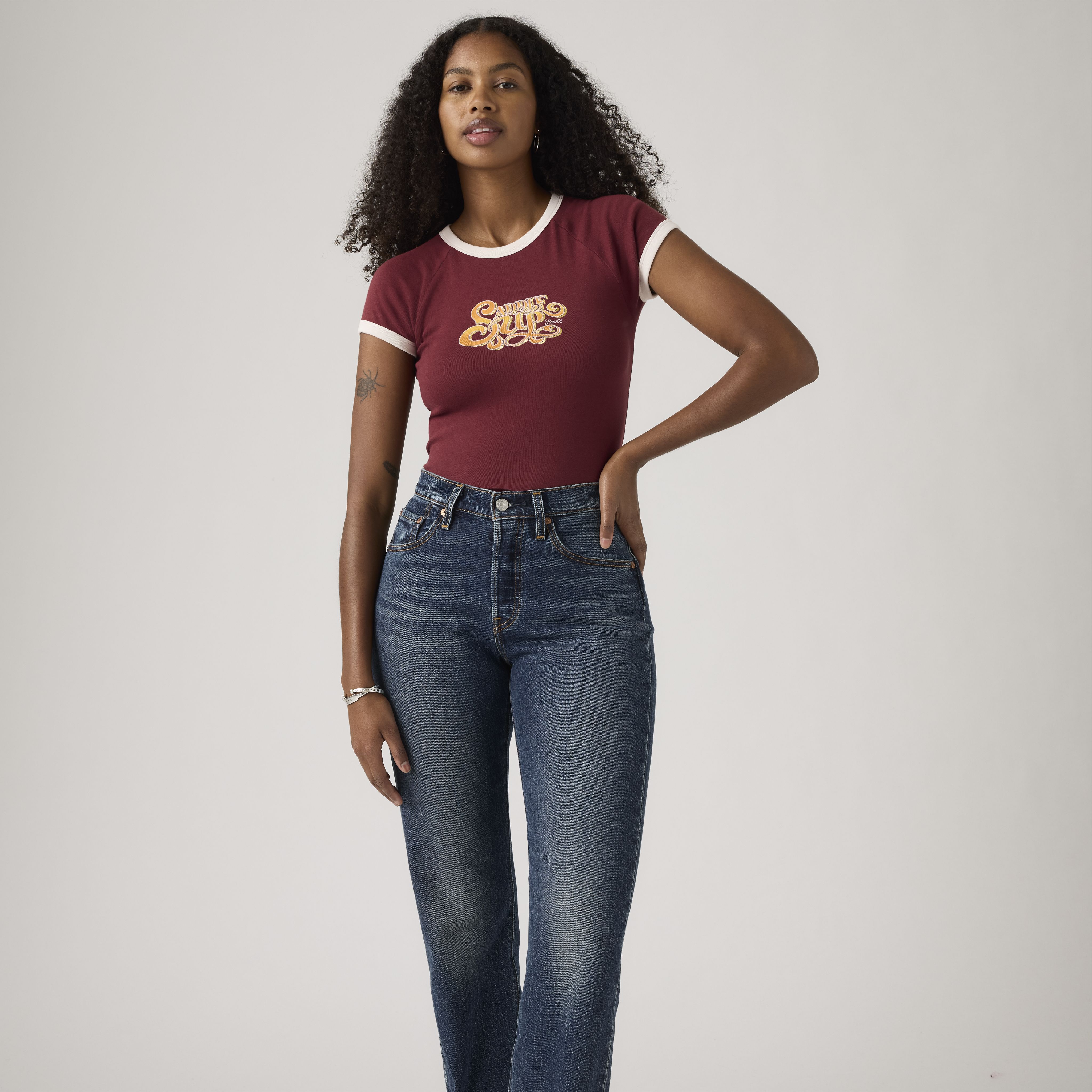 Graphic Riley Raglan Tee 1