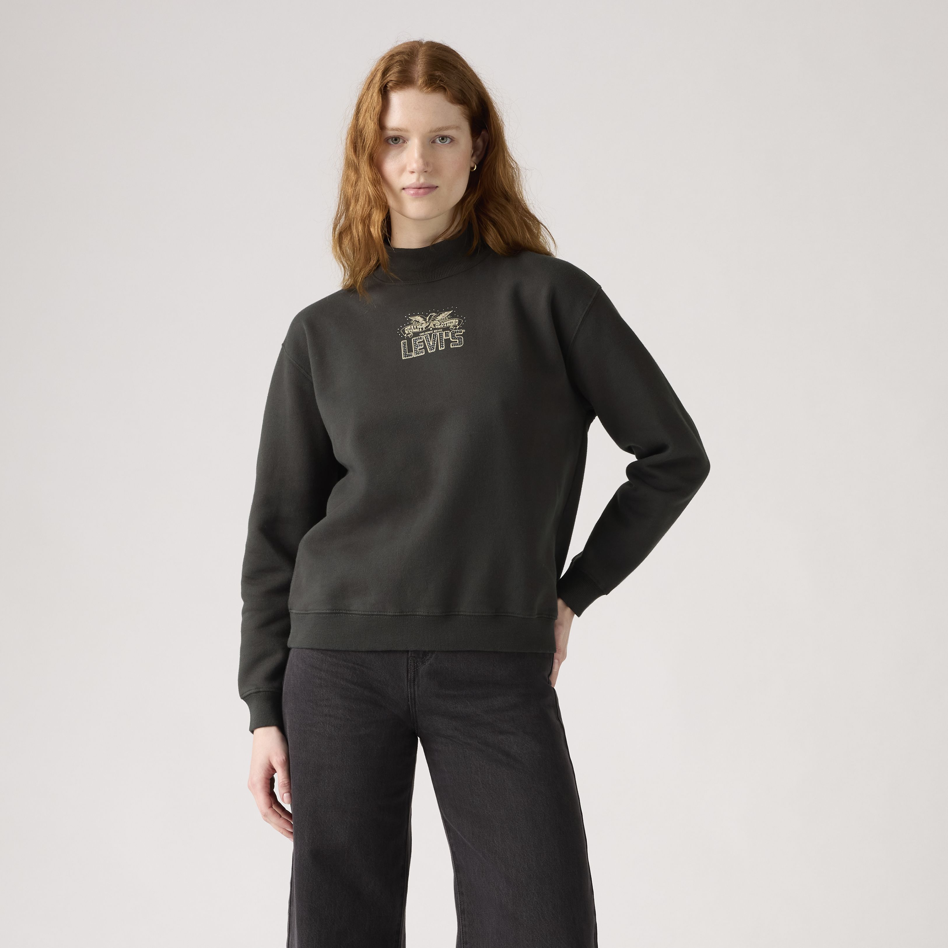 Graphic Collins Mockneck Sweatshirt 3