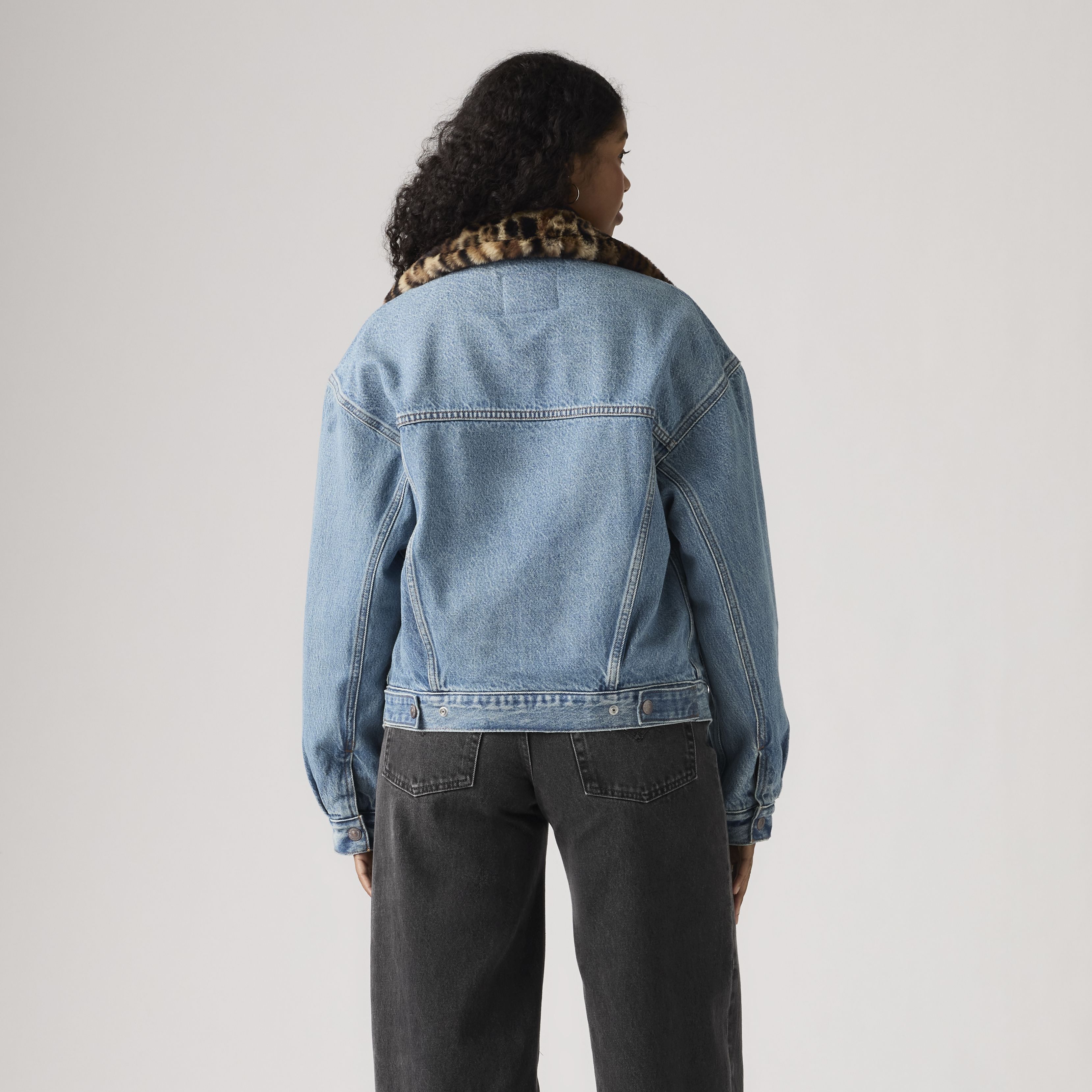 90s Fur Trucker Jacket - Medium Wash | Levi's® US