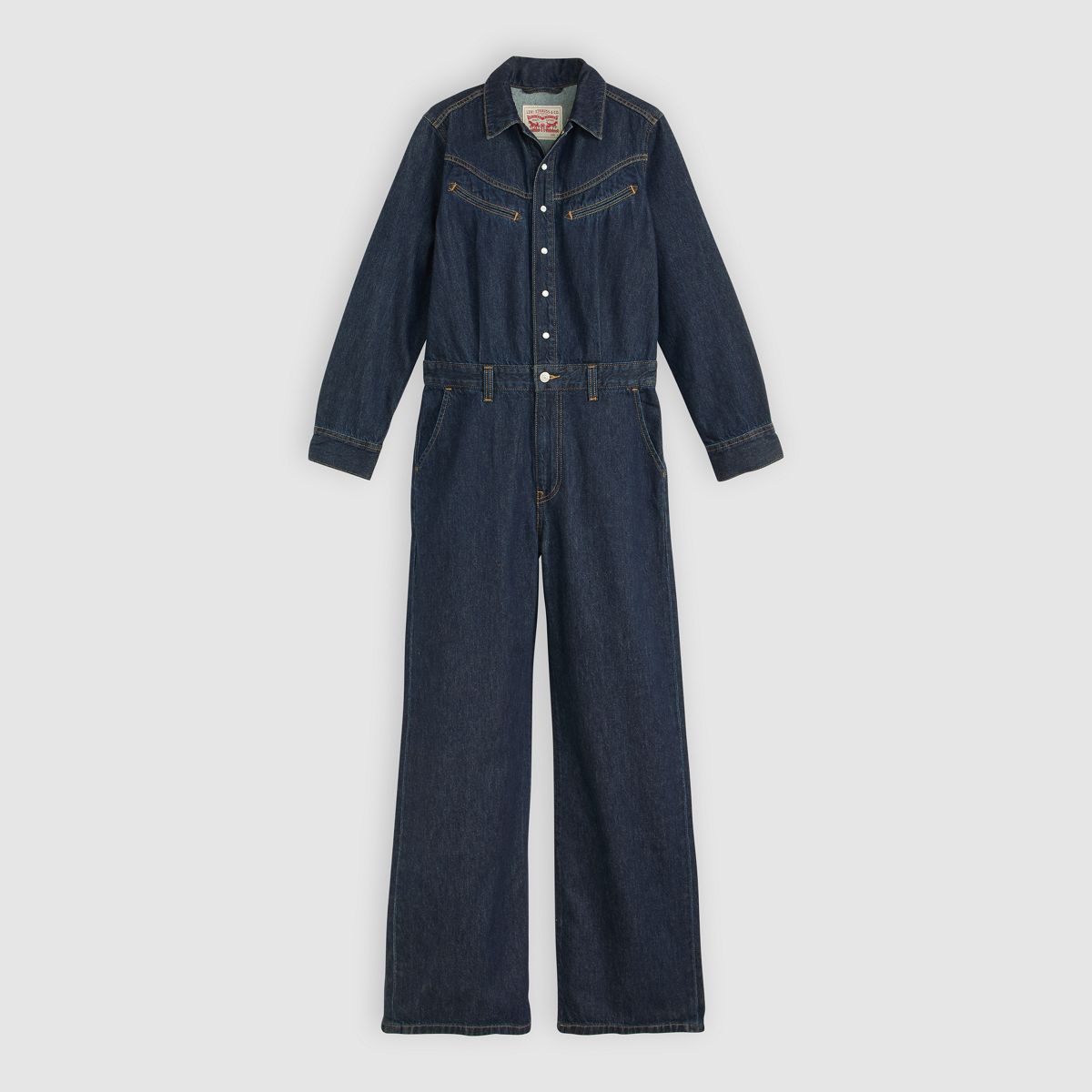 Rinoa Wide-Leg Jumpsuit — Reign Of The Rinse - Dark Wash