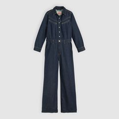 Rinoa Wide-Leg Jumpsuit — Reign Of The Rinse - Dark Wash 7
