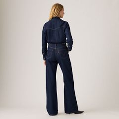 Rinoa Wide-Leg Jumpsuit — Reign Of The Rinse - Dark Wash 6