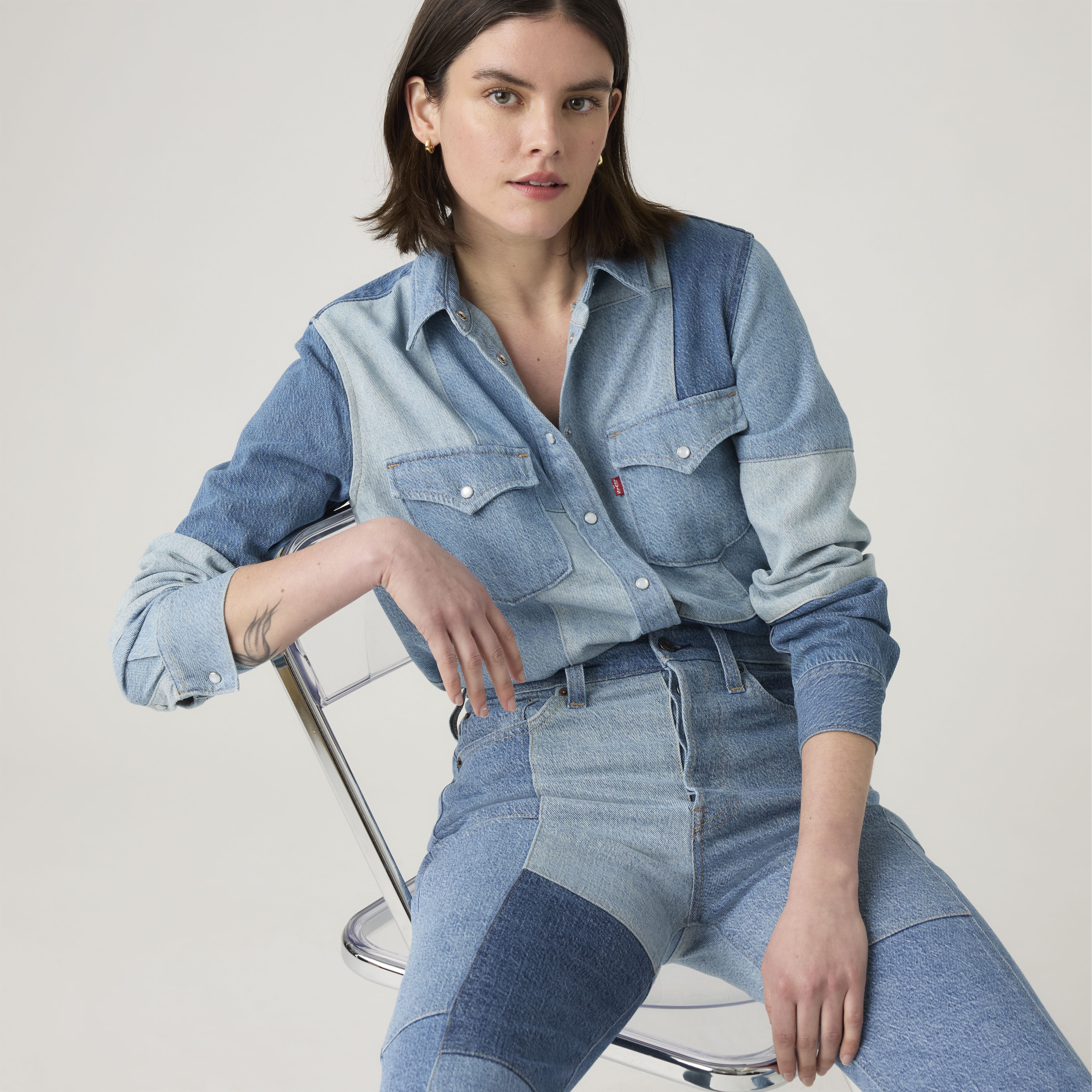 Patchwork Iconic Western Shirt 1