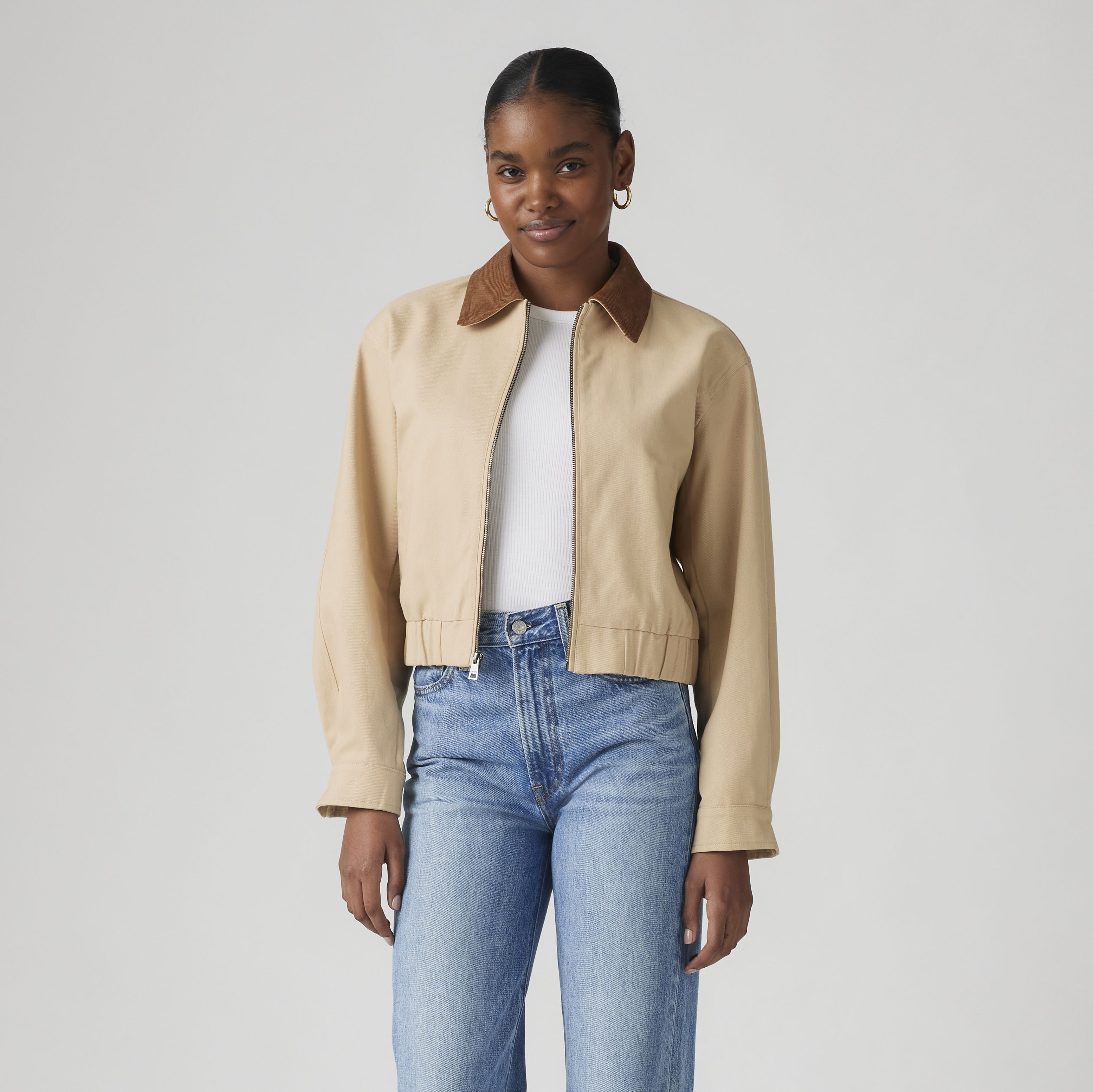 Laydown Collar Jacket 3