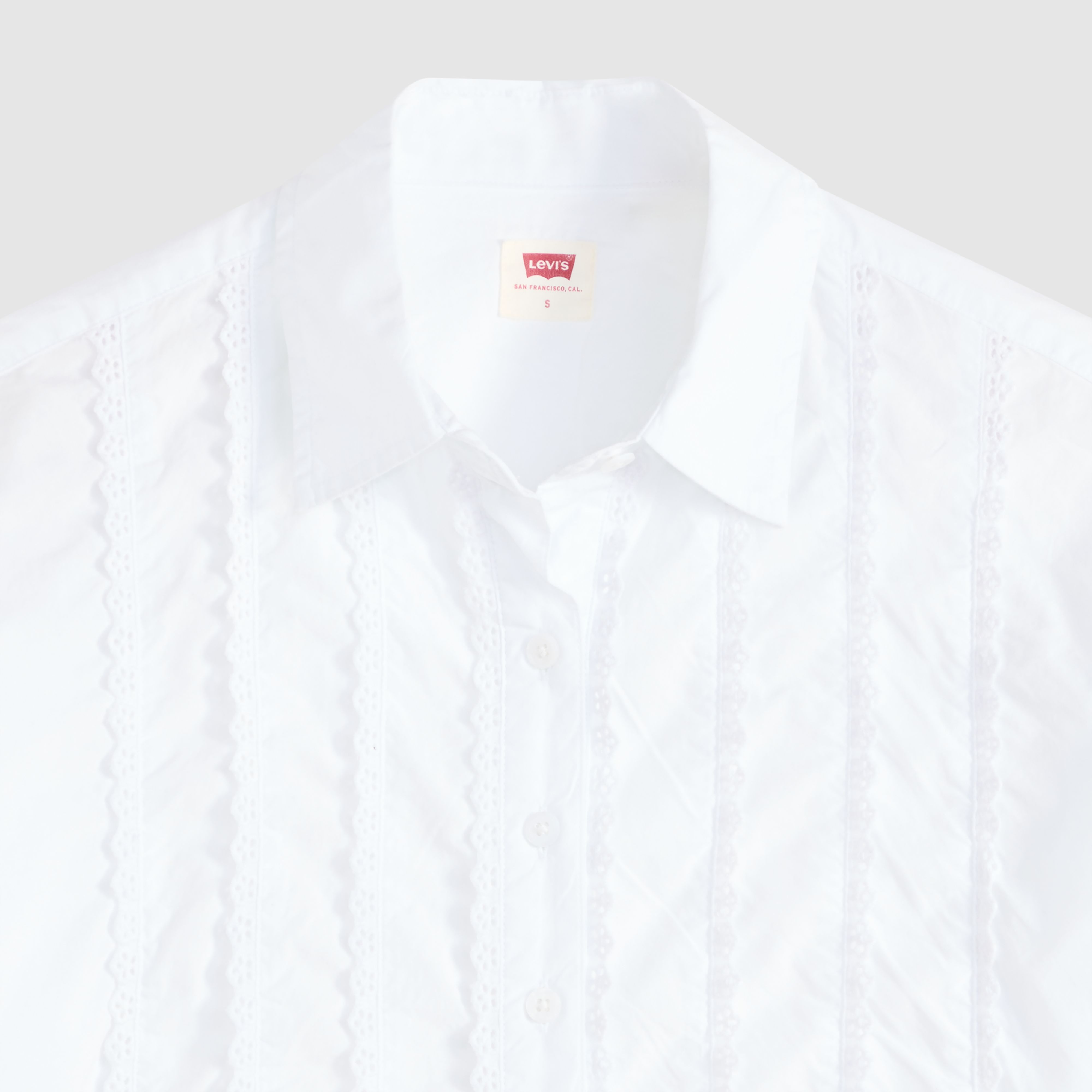 Cropped Harlie Tuxedo Shirt 6