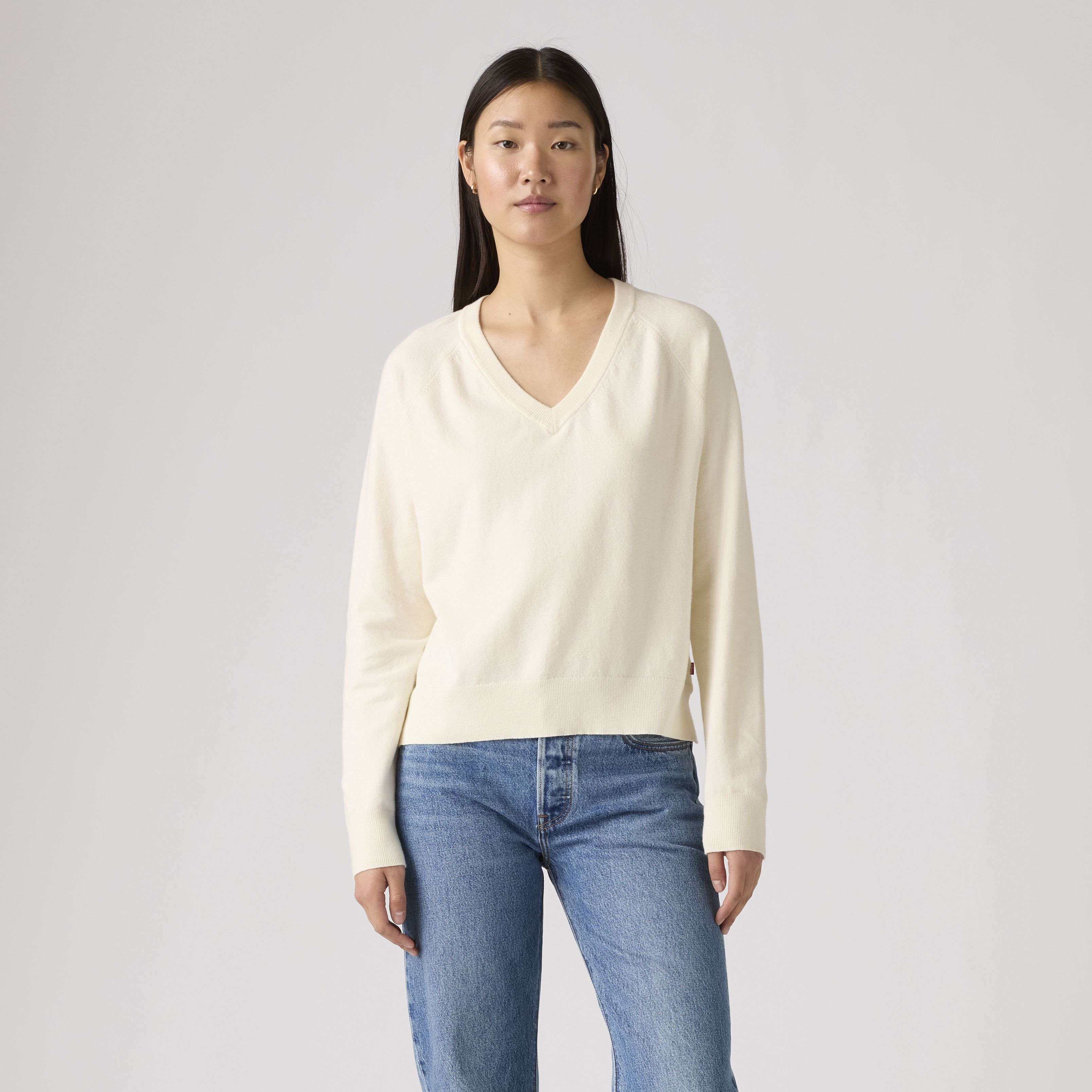 Superweicher Pullover mit V-Ausschnitt 2