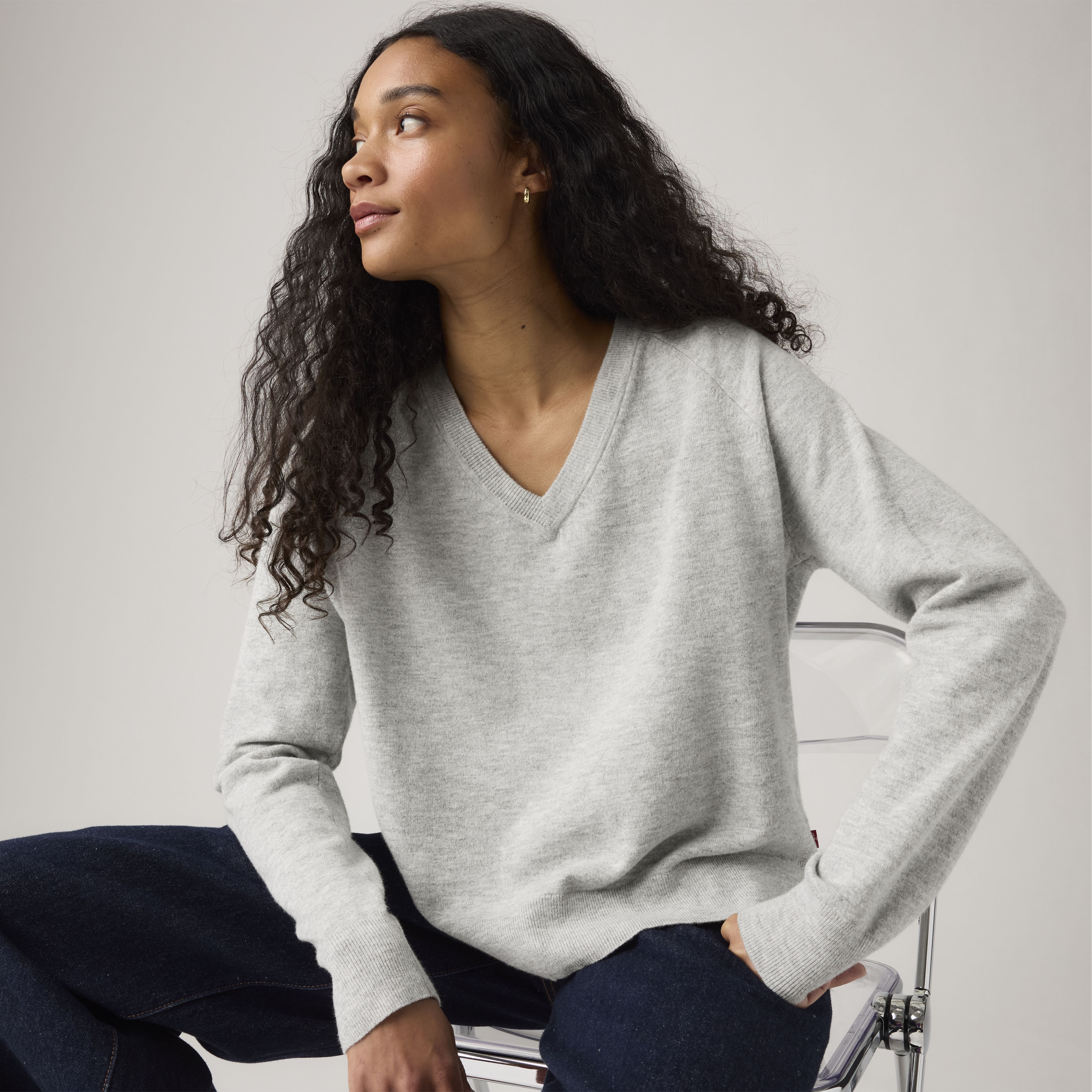 Superweicher Cardigan mit V-Ausschnitt 1