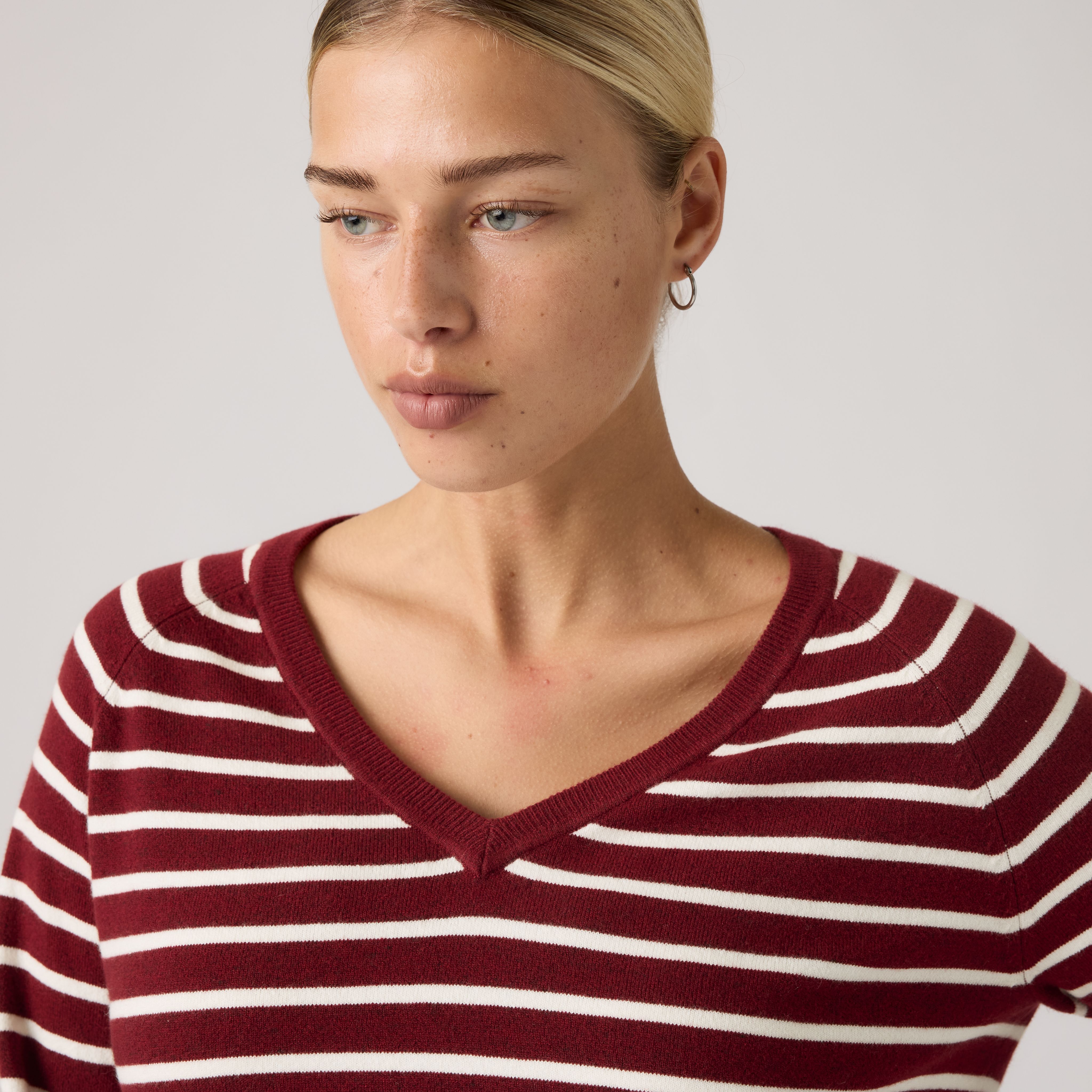 Supersoft V-Neck Pullover Sweater 2