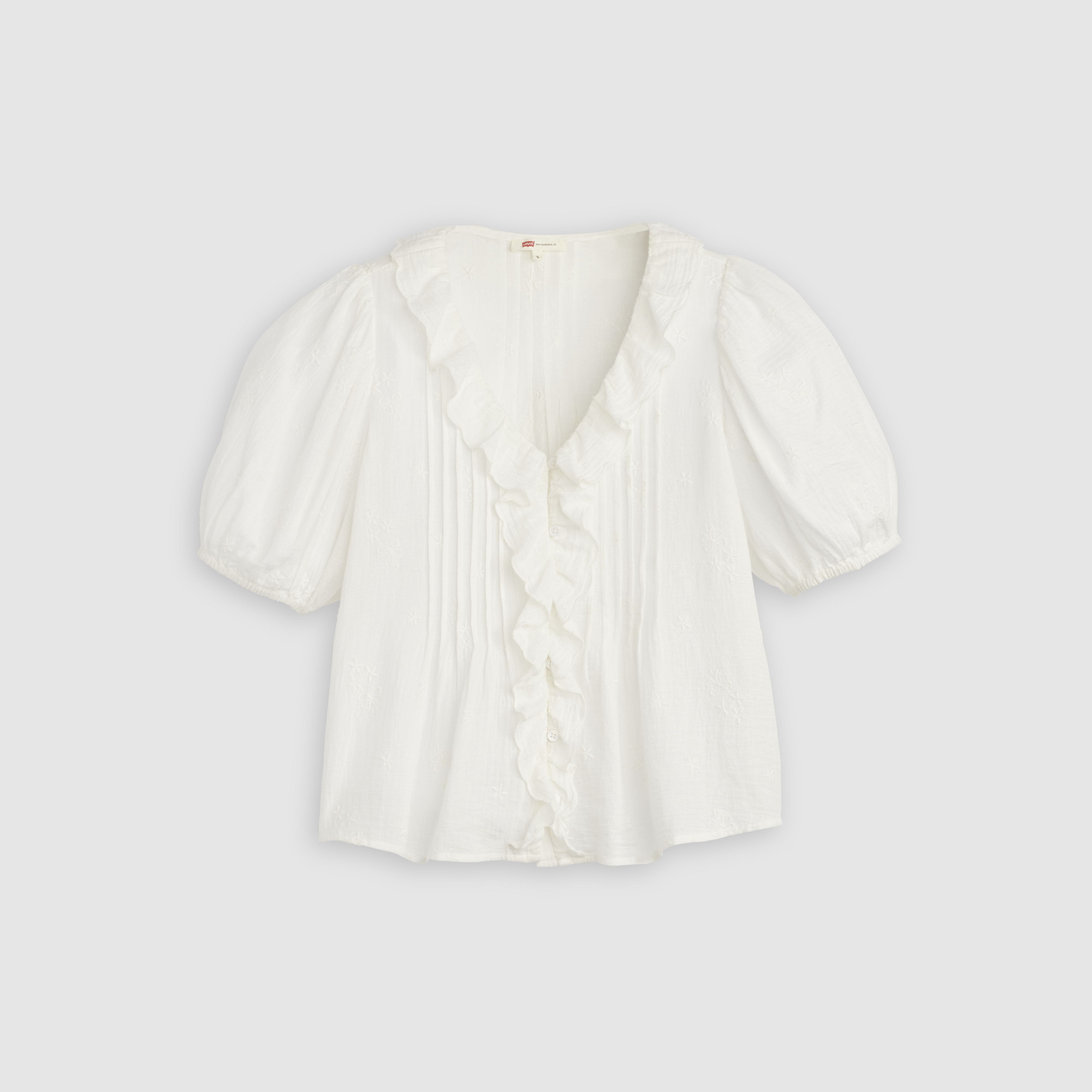 Giselle-blus med volang 5