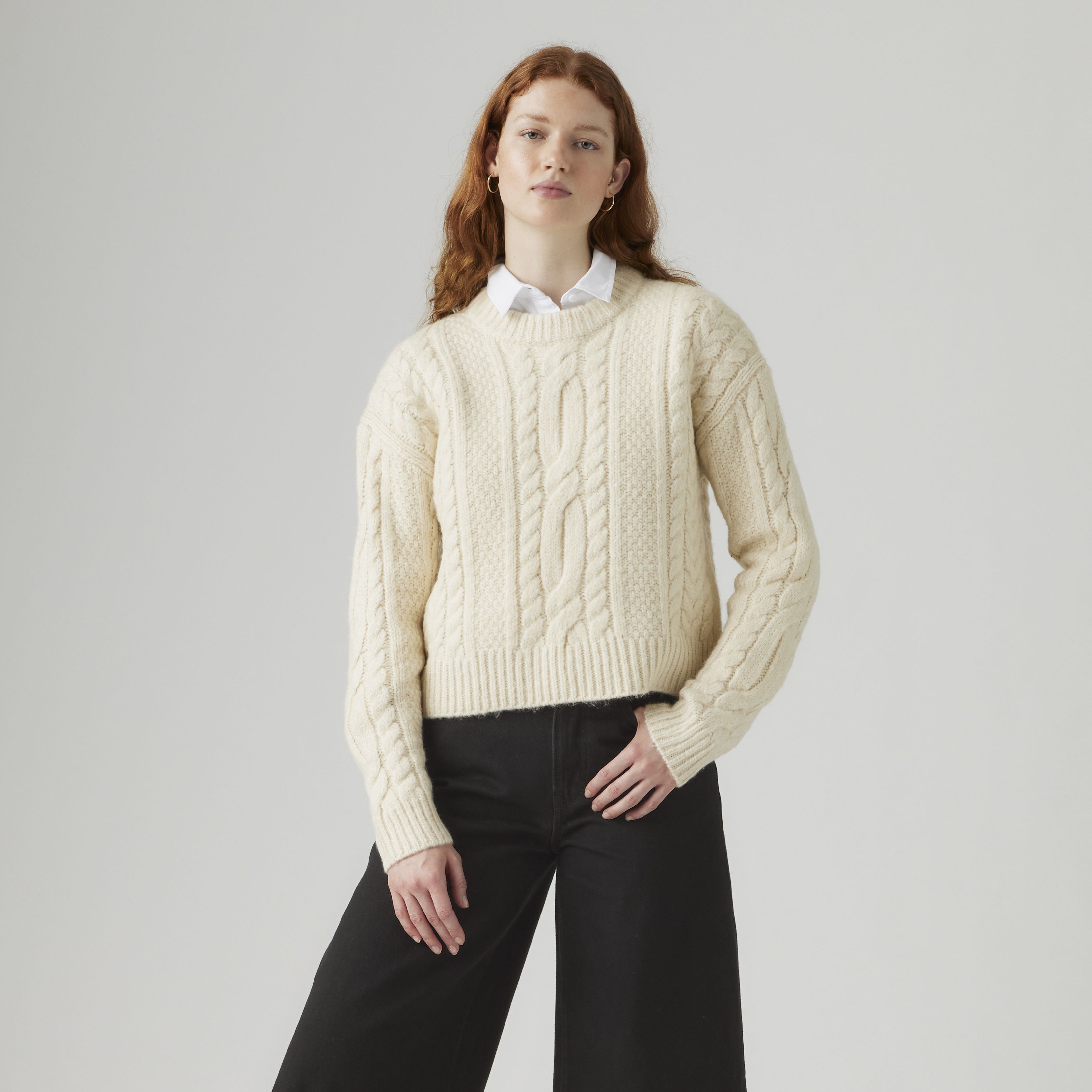 Ines Cable Sweater 4
