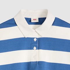 Aries Rugby Polo Shirt — Tory Stripe Sunset B - Blue 6