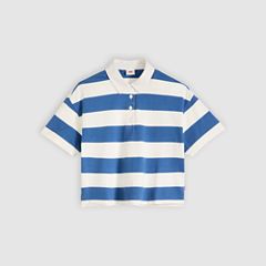 Aries Rugby Polo Shirt — Tory Stripe Sunset B - Blue 5