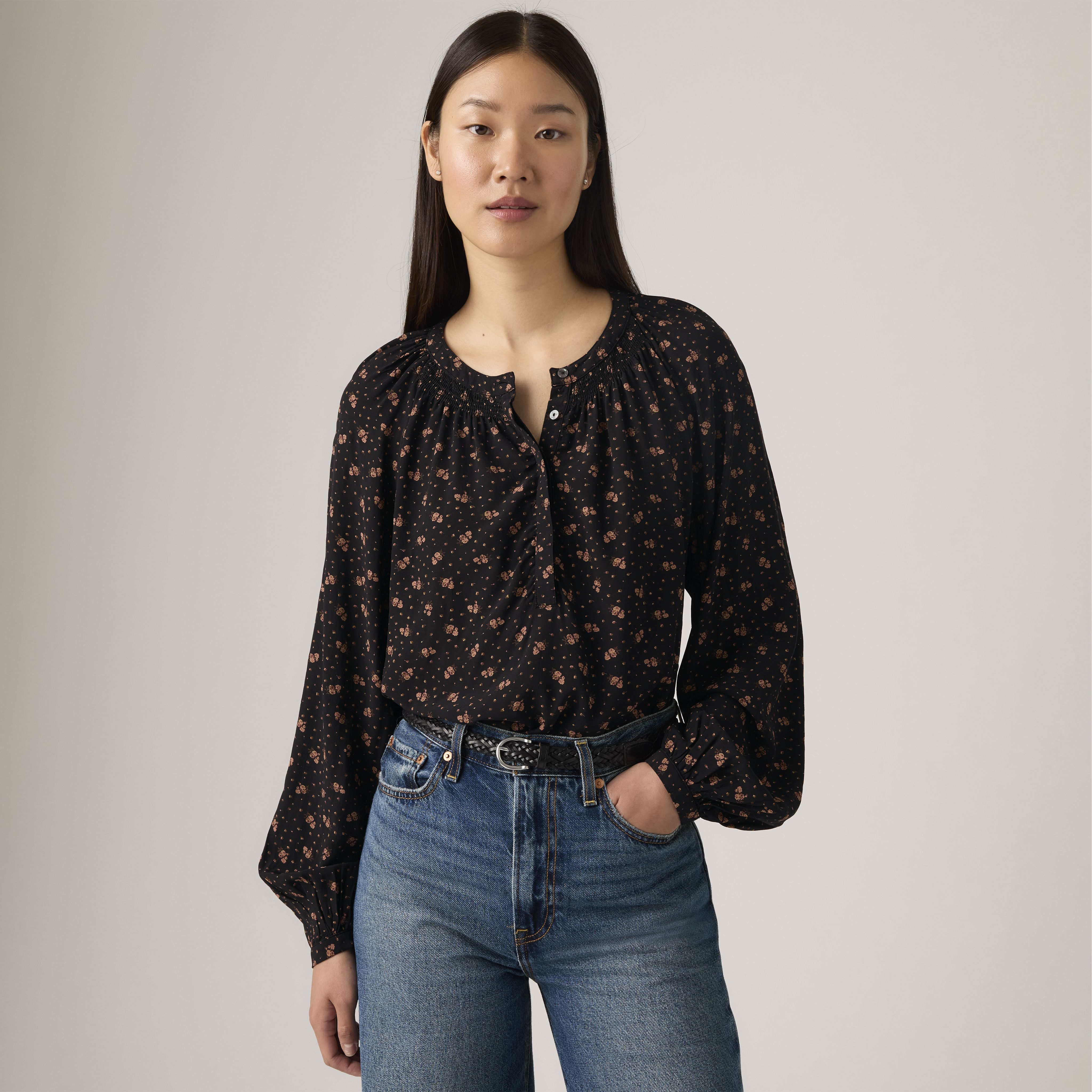 Estelle Long-Sleeve Blouse 1