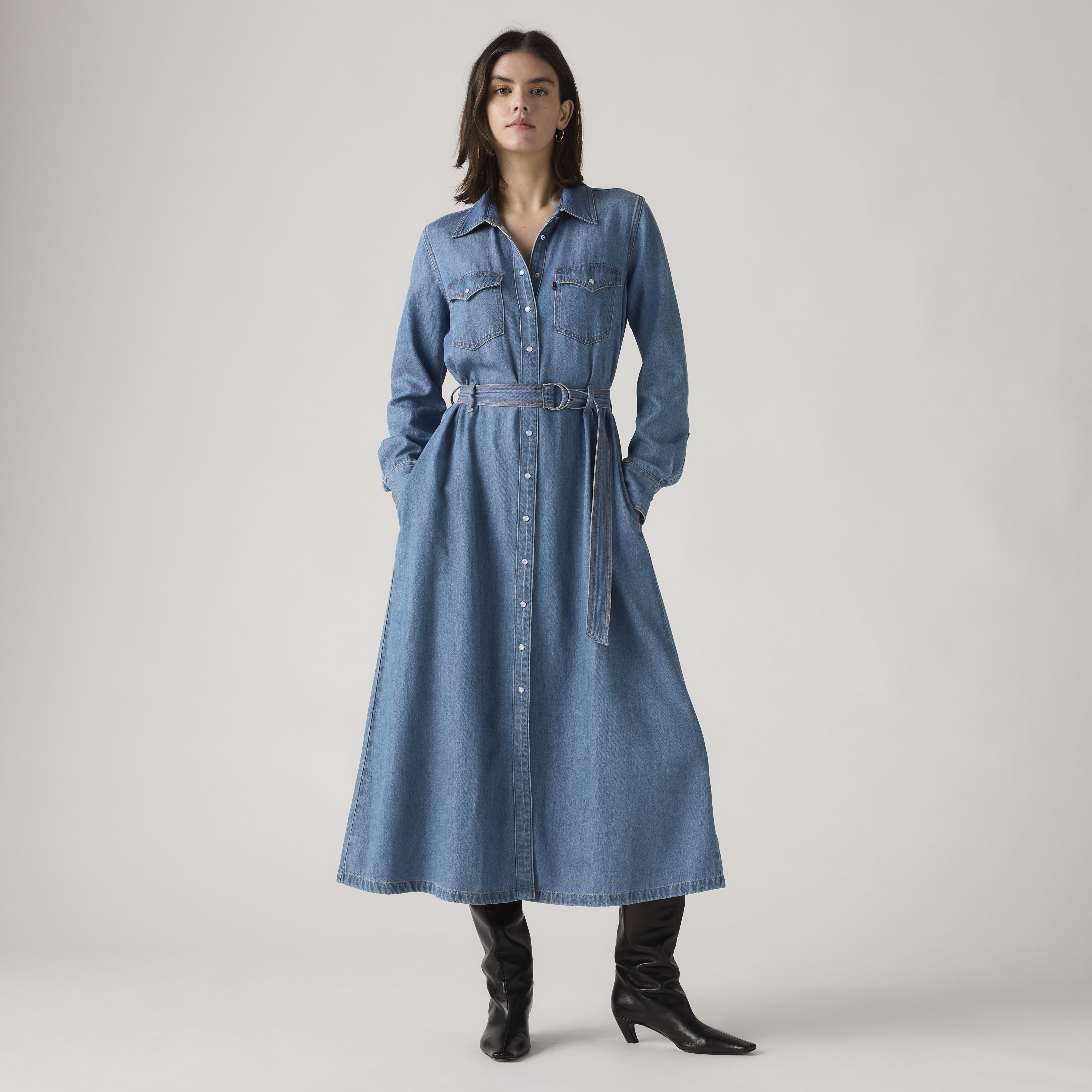 Quincey Long Sleeve Maxi Dress 4