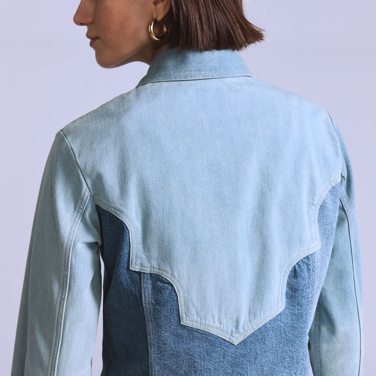 Roper Shacket — Senorita - Blue