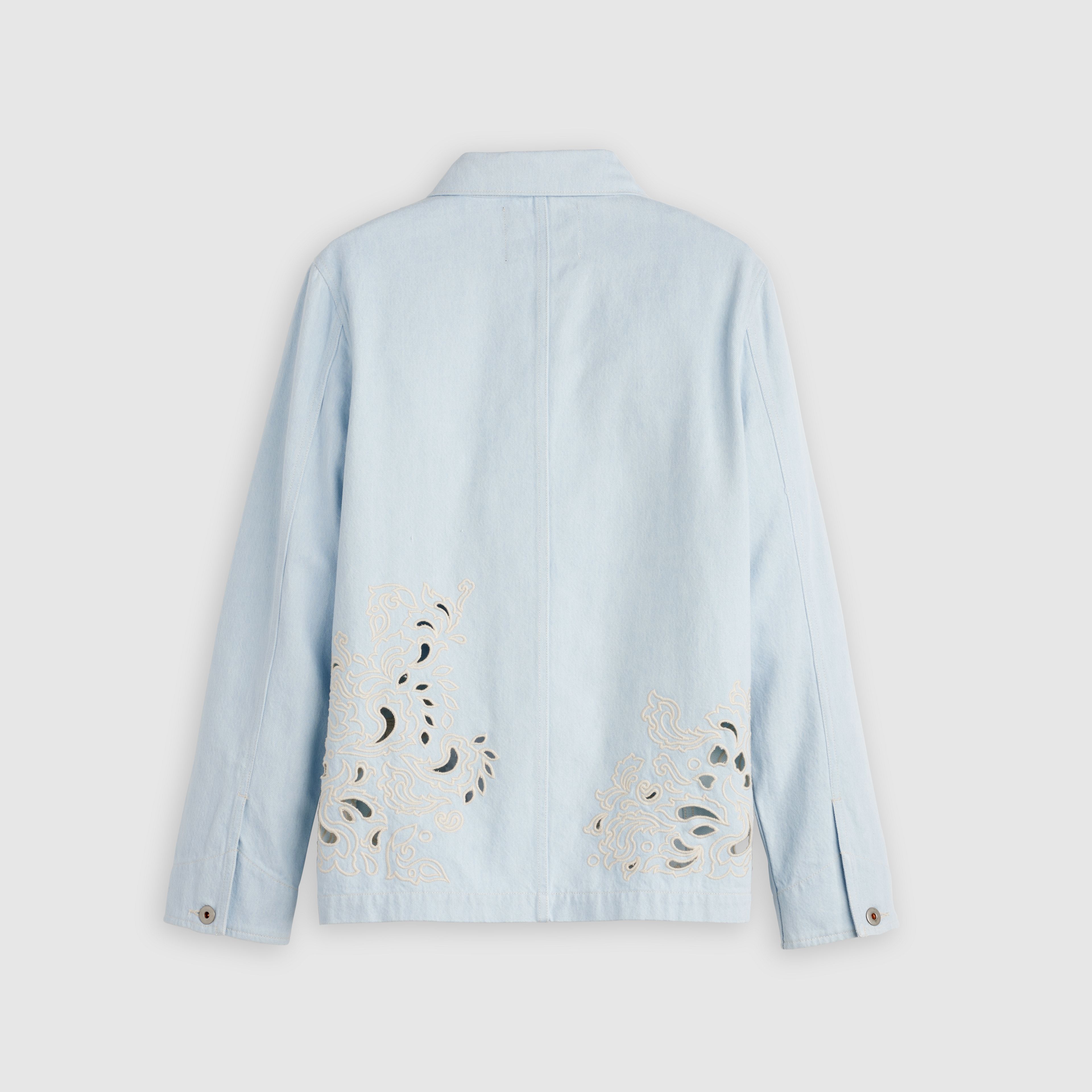 Women's Embroidered Bandit Trucker Jacket