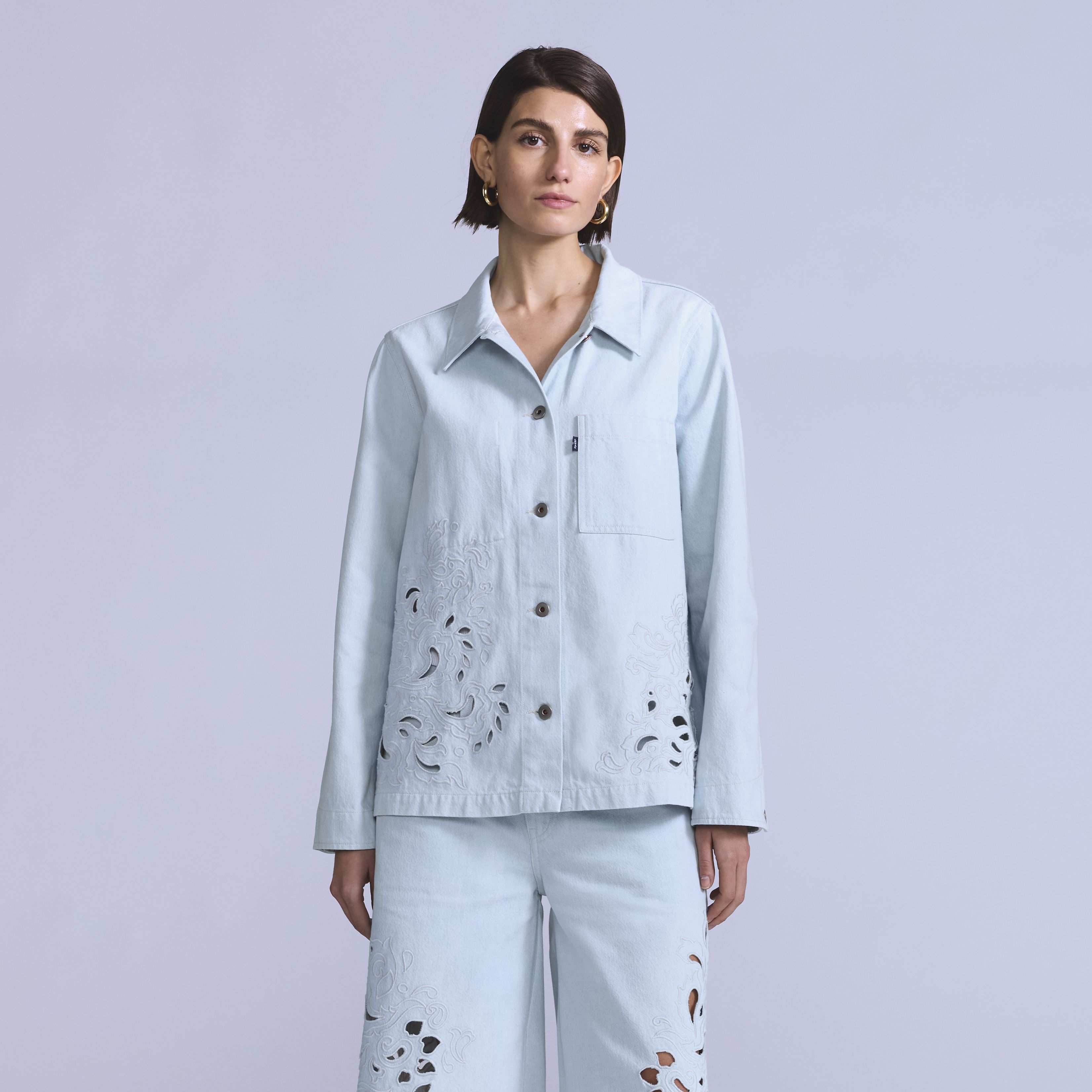 Embroidered Bandit Trucker Jacket 1