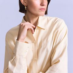 Women's Rider Shirt — Silk Rider Cream Rin - White 3
