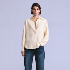 Women's Rider Shirt — Silk Rider Cream Rin - White 4