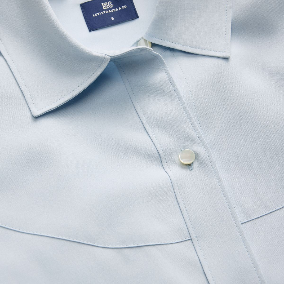 Women's Rider Shirt — Silk Rider Sky Blue - Blue