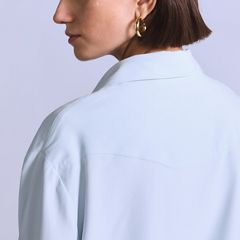 Women's Rider Shirt — Silk Rider Sky Blue - Blue 3
