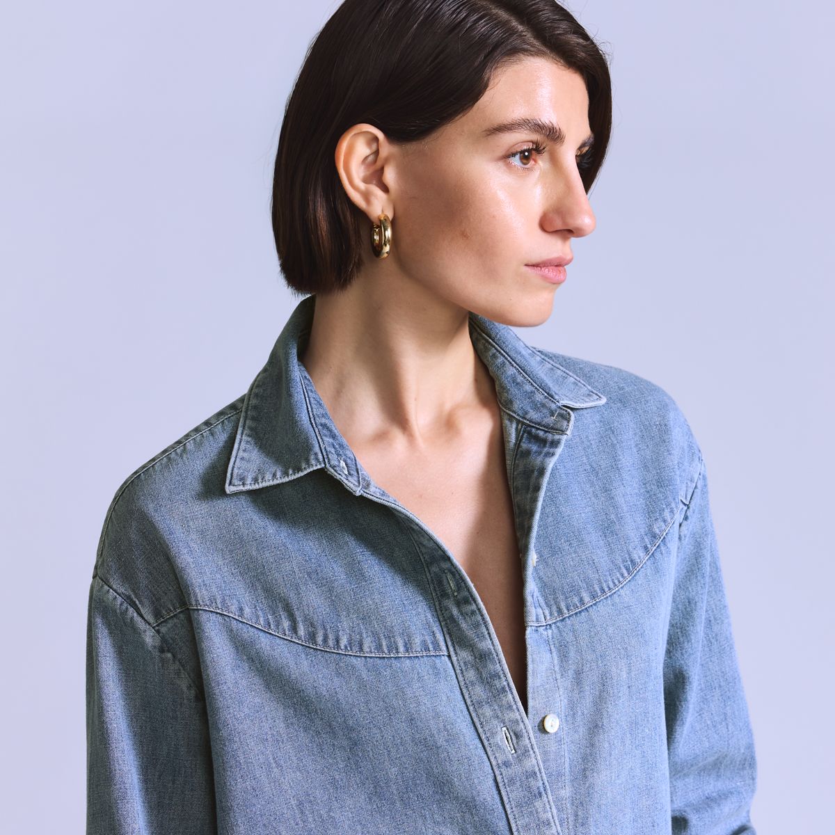 Women's Rider Shirt — Star Blue - Blue