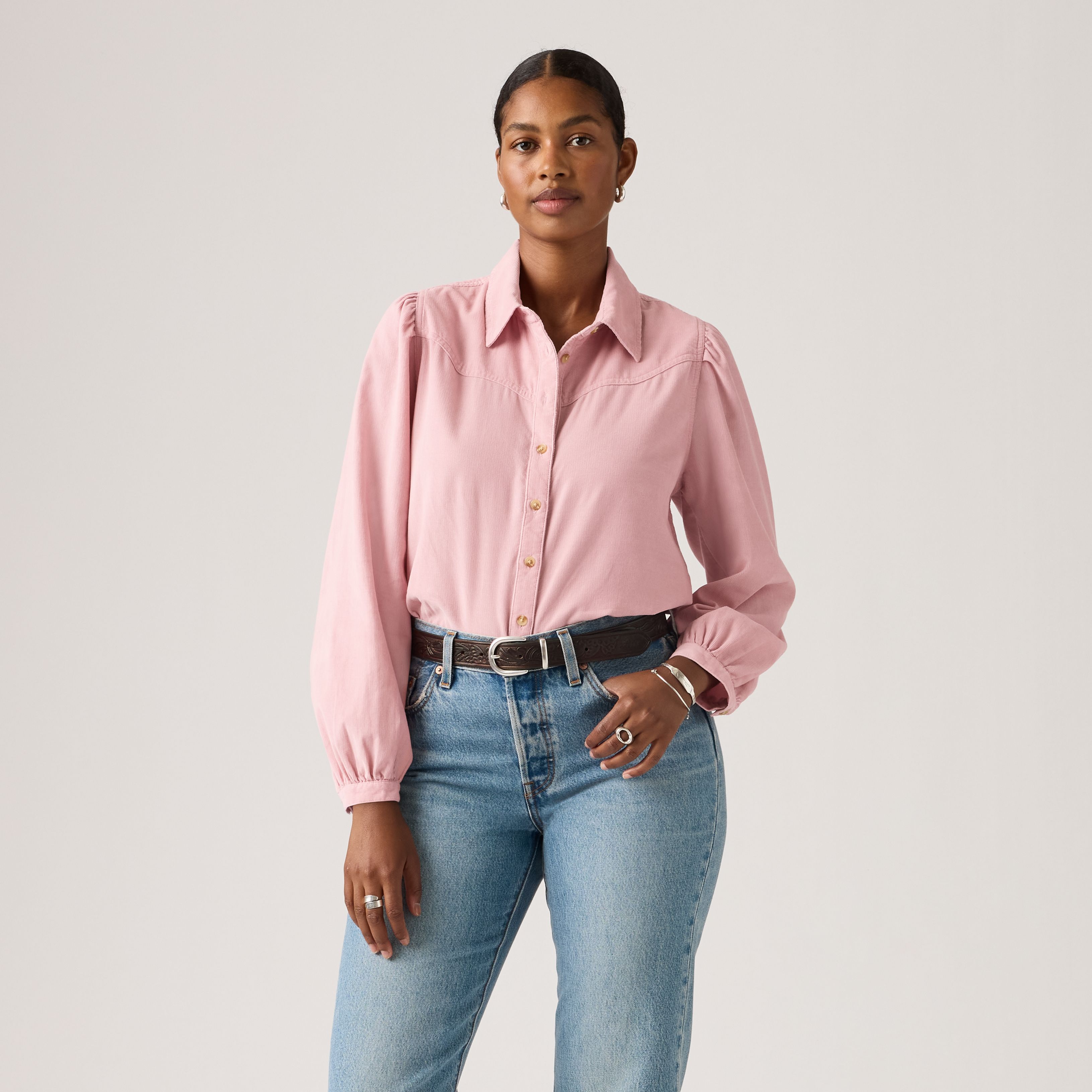 Journey Corduroy Western Shirt 3