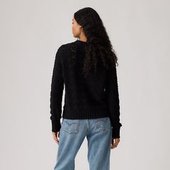 Hope Crochet Pullover — Anthracite Night - Black 4