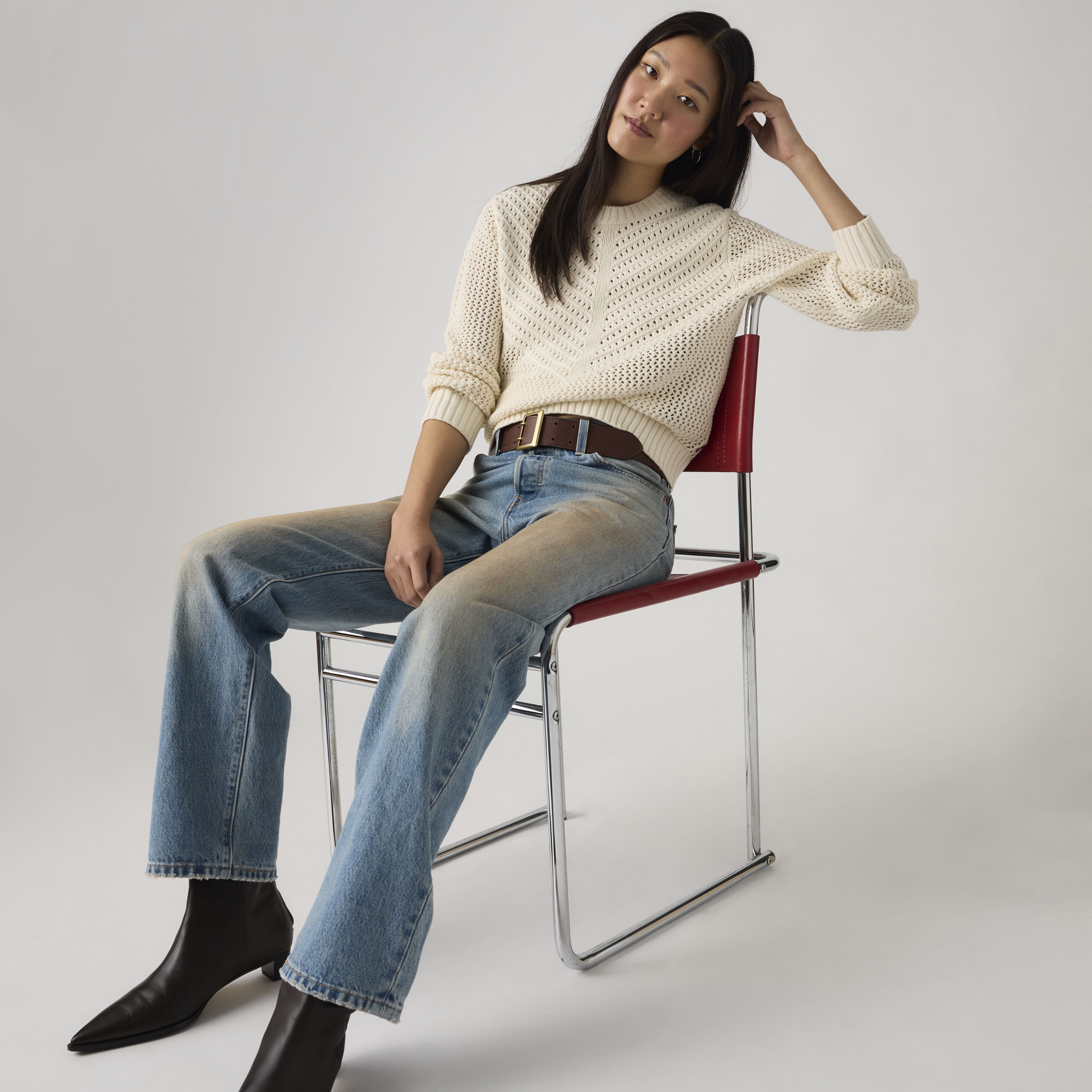 Gaelle Crochet Pullover 2