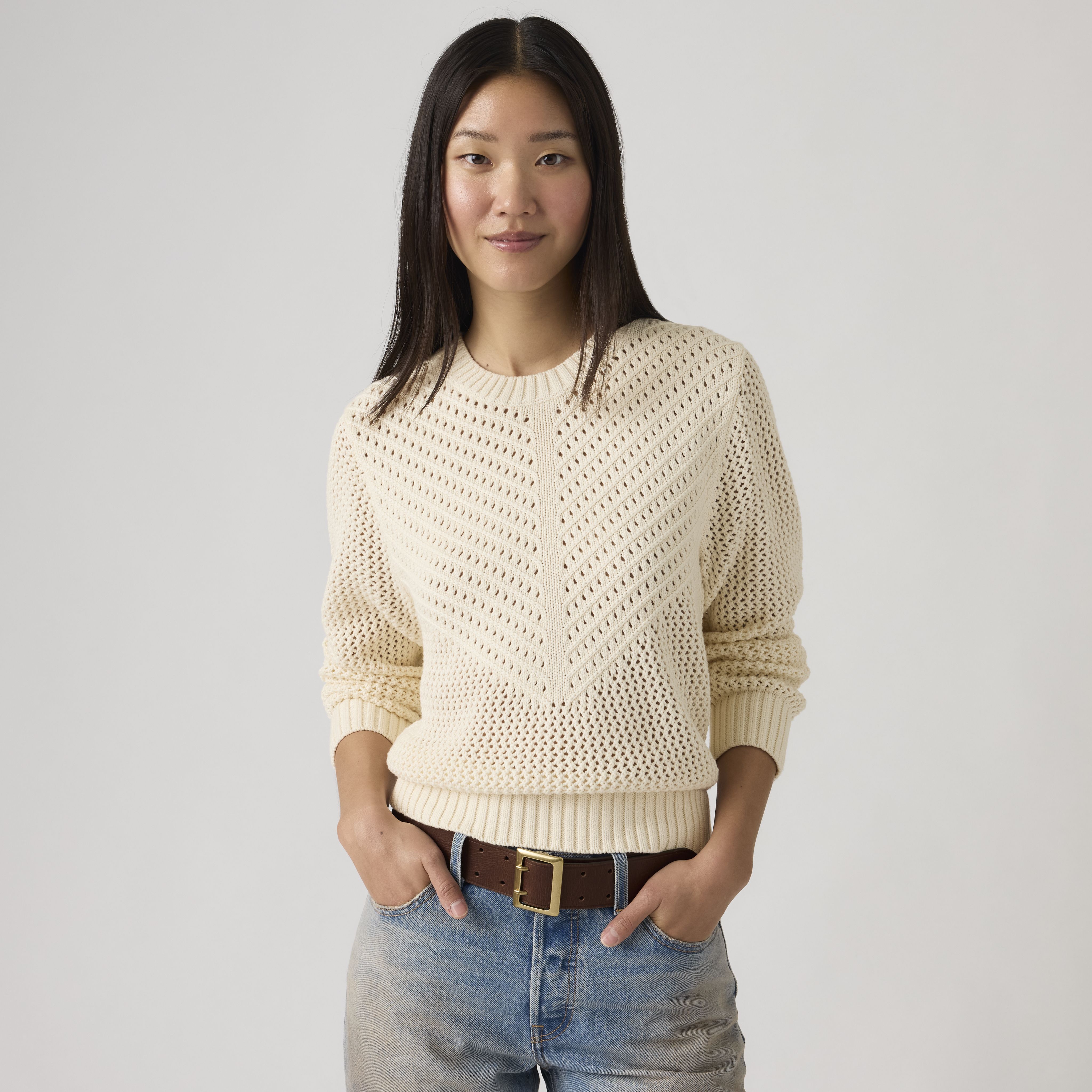 Gaelle Crochet Pullover 1