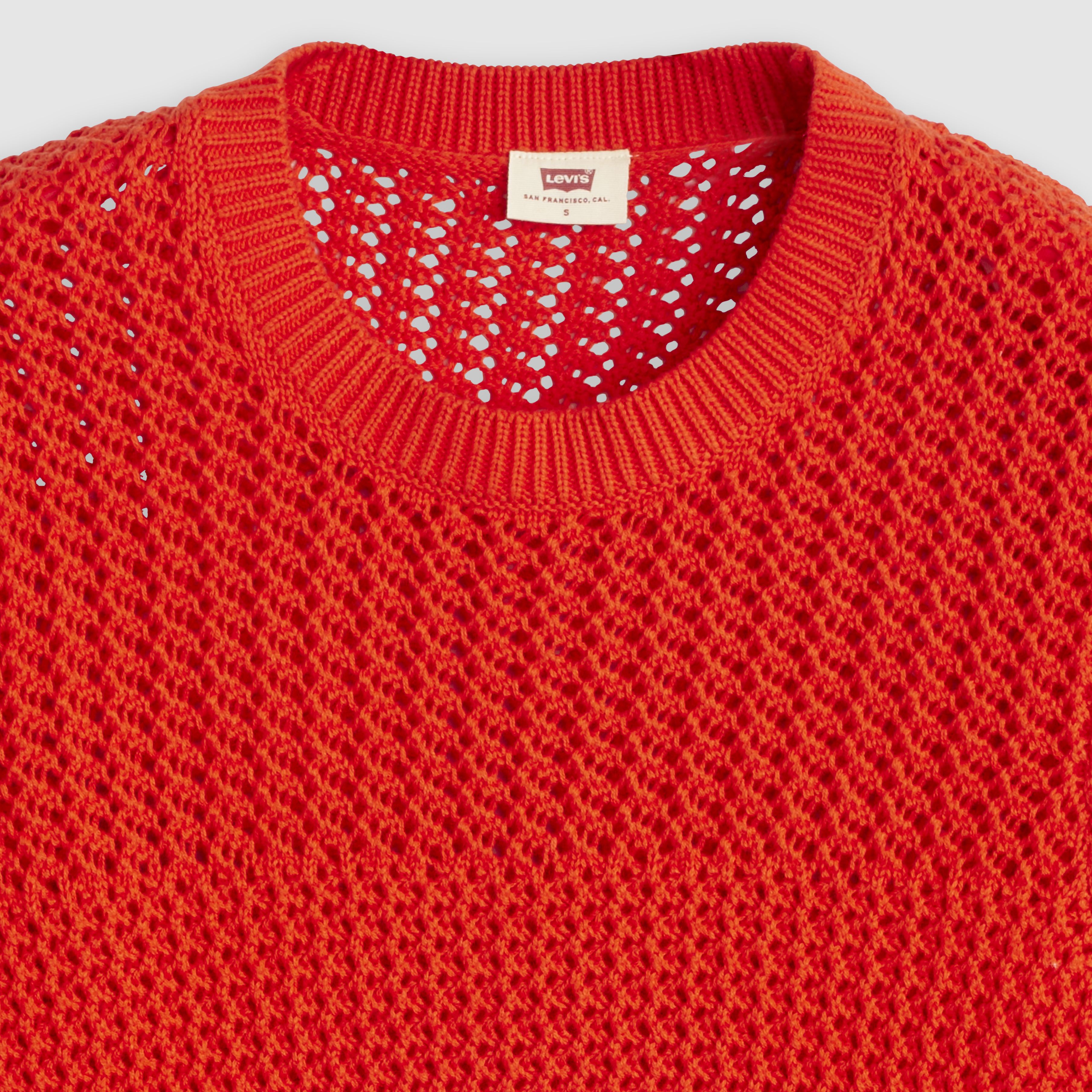 Isabelle Crochet Short Sleeve Sweater 6