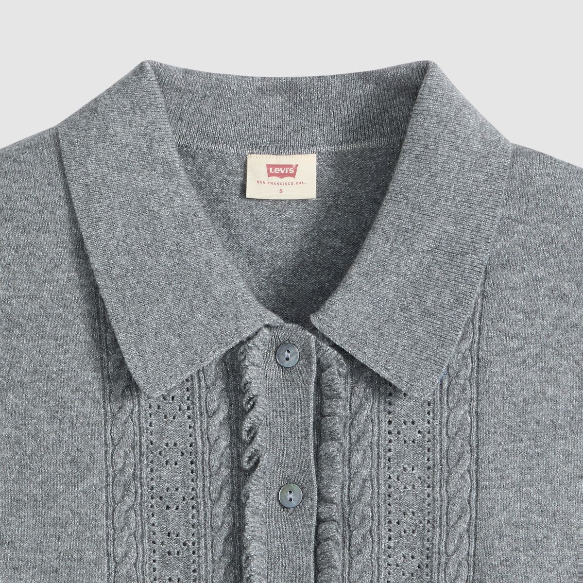 Supersoft Mini Ruffle Vest Top — Dark Heather Grey - Grey