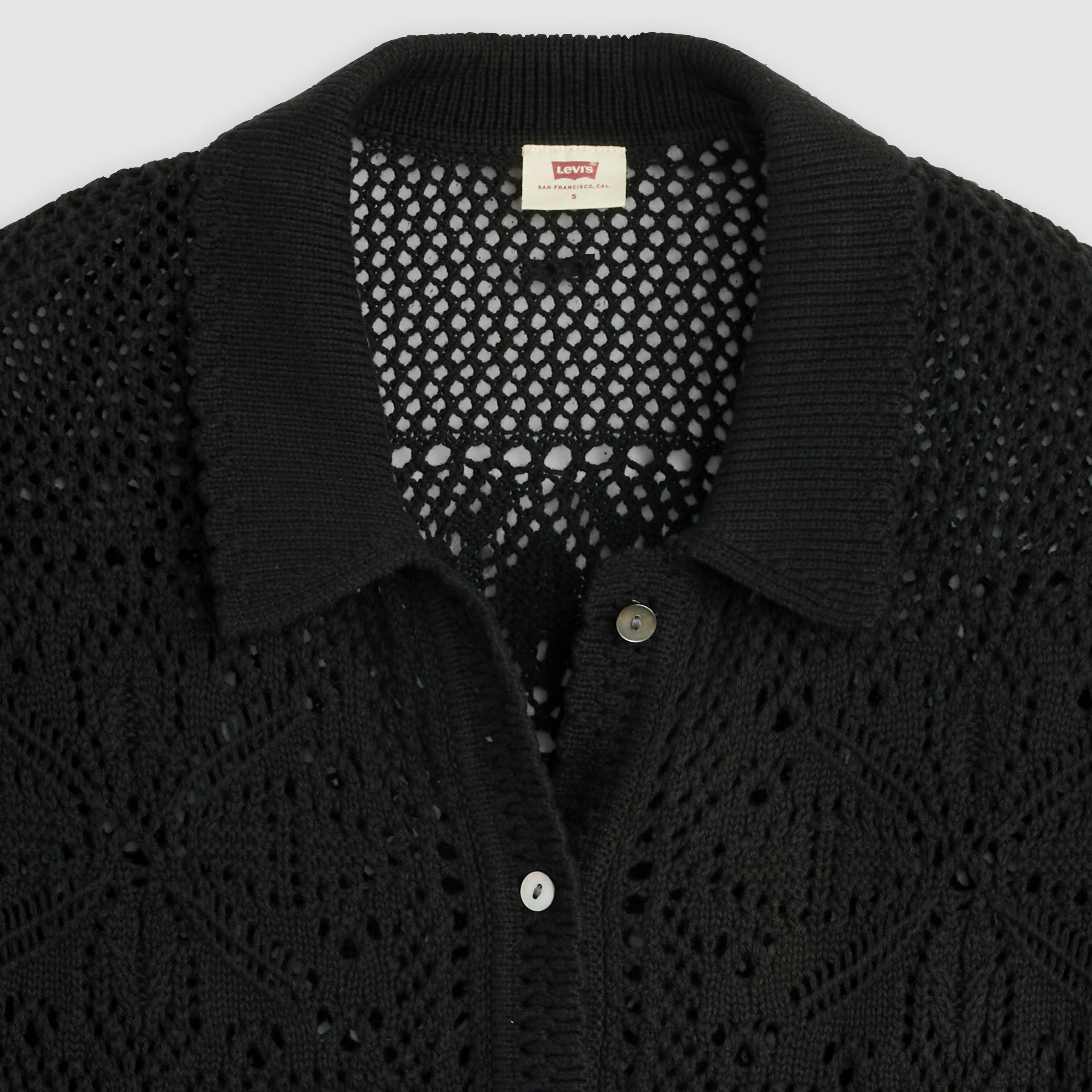 Susanna Floral Crochet Shirt 6