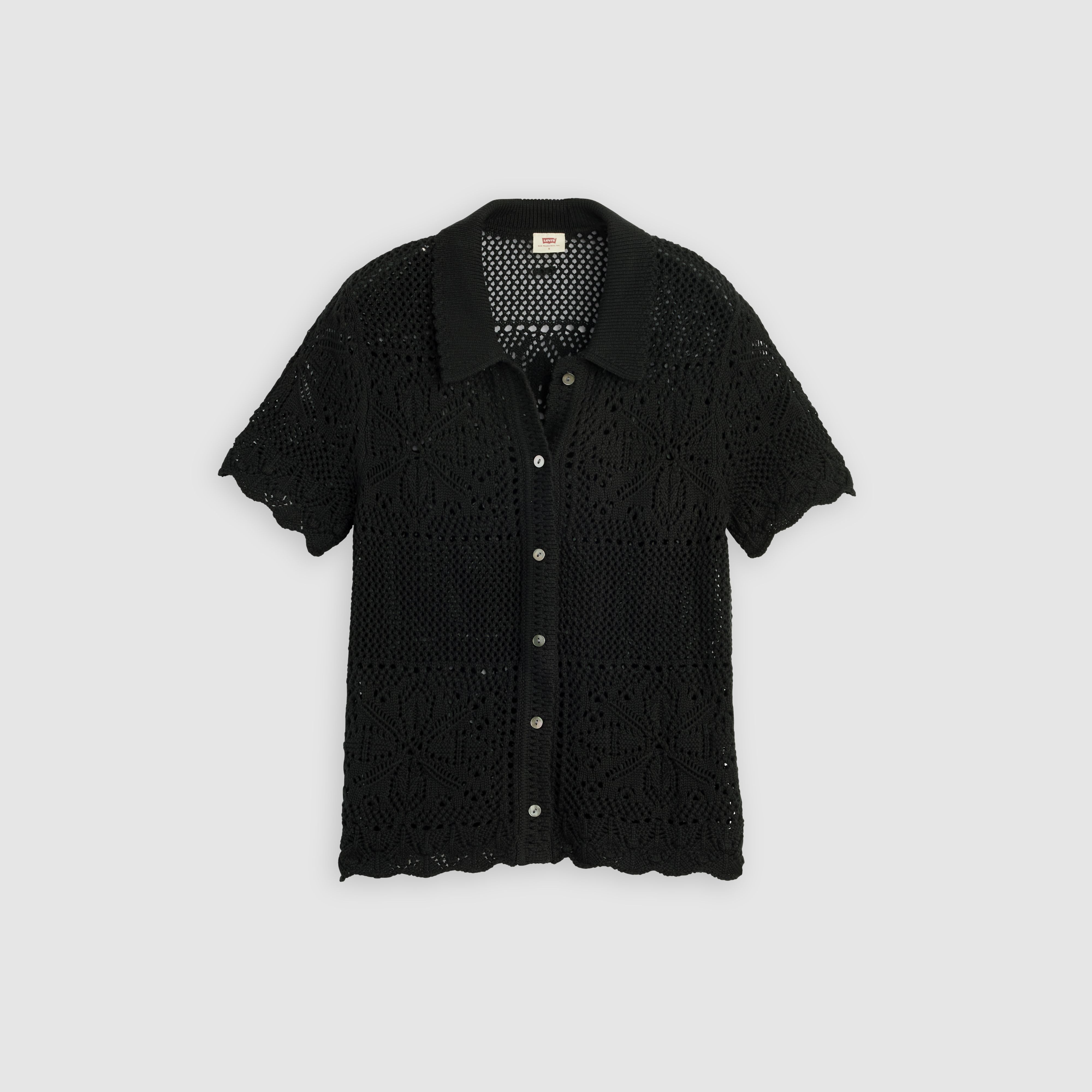 Susanna Floral Crochet Shirt 5