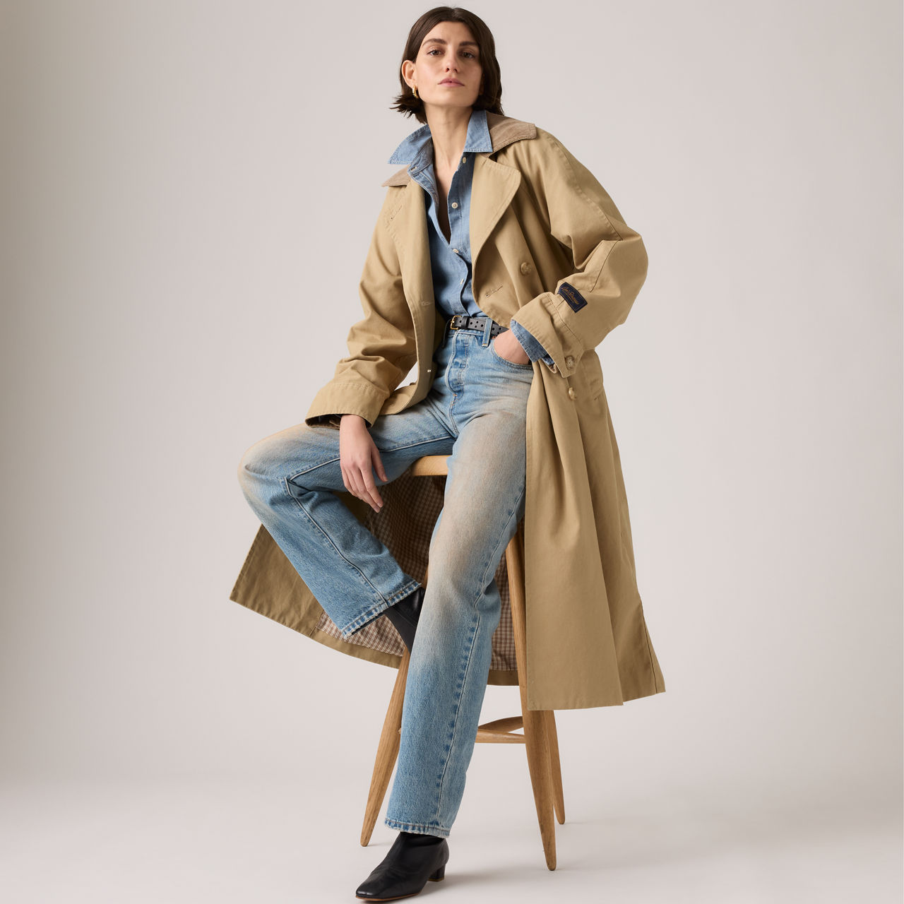 Bree Classic Long Trench Coat 2