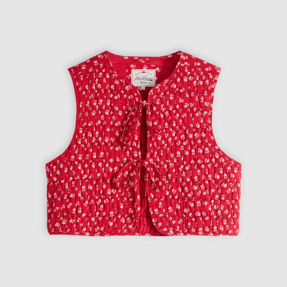Rue Liner Vest — Angela Daisy Urban R - Red