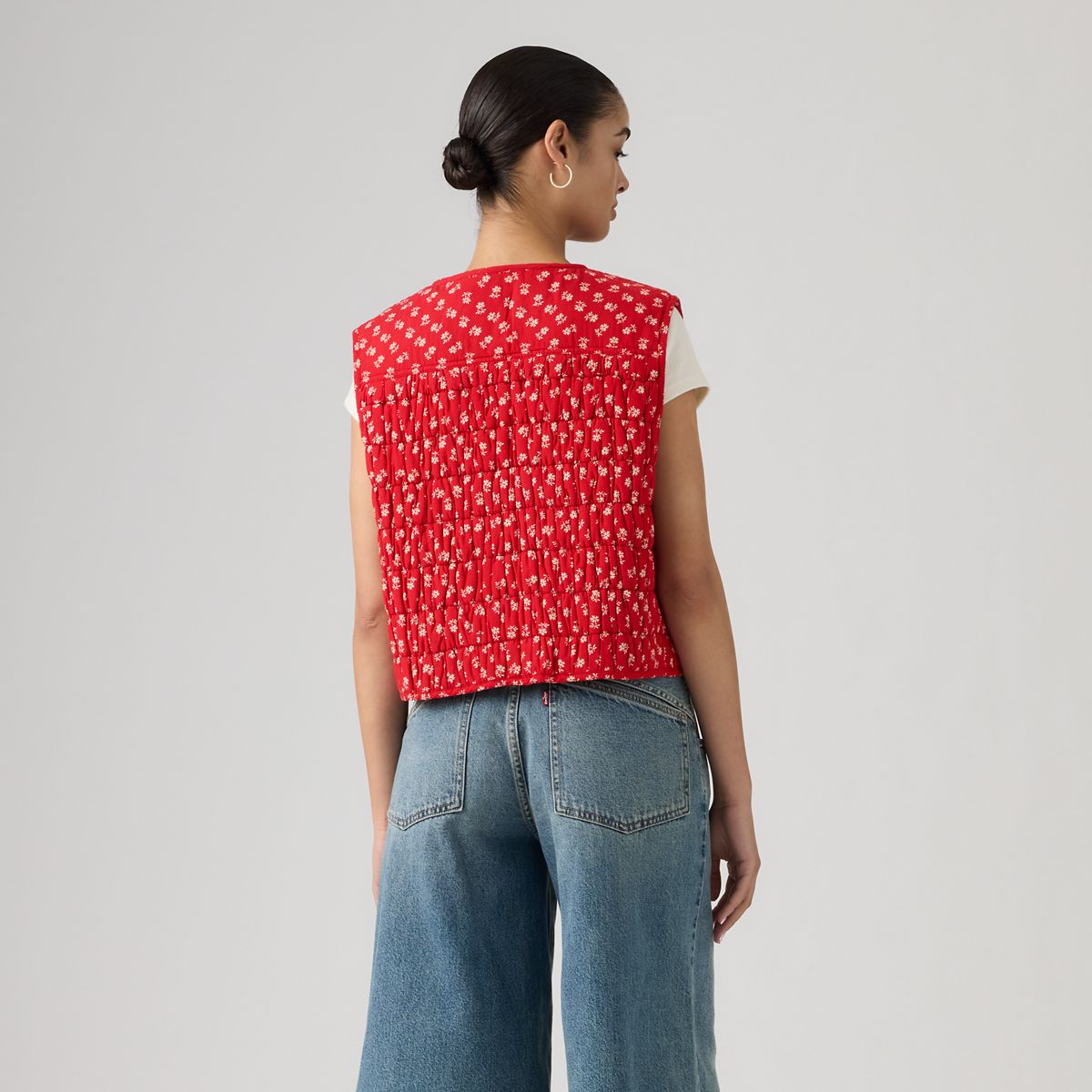 Rue Liner Vest — Angela Daisy Urban R - Red