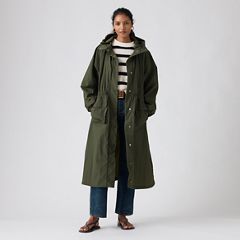 Simone Long Bubble Parka — Deep Depths - Green 3