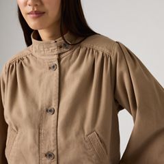 Parker Pretty Short Coat — Pine Bark Gd Jump Ju - Brown 2