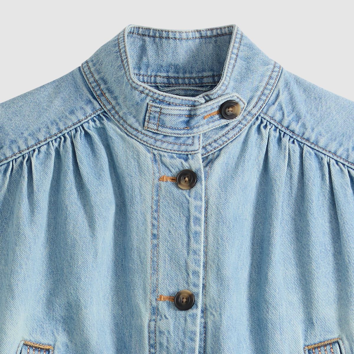 Parker Pretty Short Coat — Hello People - Medium Wash