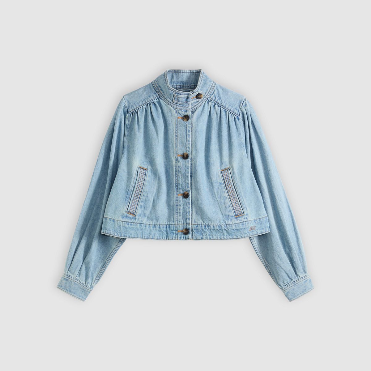 Parker Pretty Short Coat — Hello People - Medium Wash