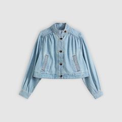 Parker Pretty Short Coat — Hello People - Medium Wash 5