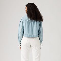 Parker Pretty Short Coat — Hello People - Medium Wash 4