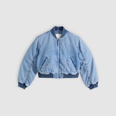 Scout Western Bomber Jacket — Good Country Days - Light Wash 6