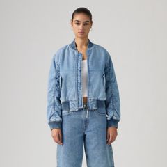 Scout Western Bomber Jacket — Good Country Days - Light Wash 4