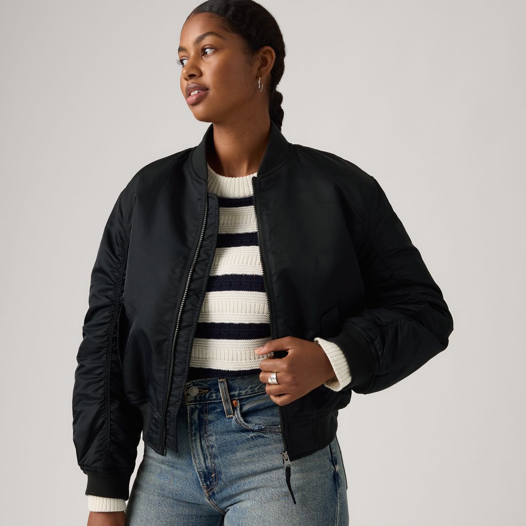 Levi's Scout Western Bomber Jacket - Women's L