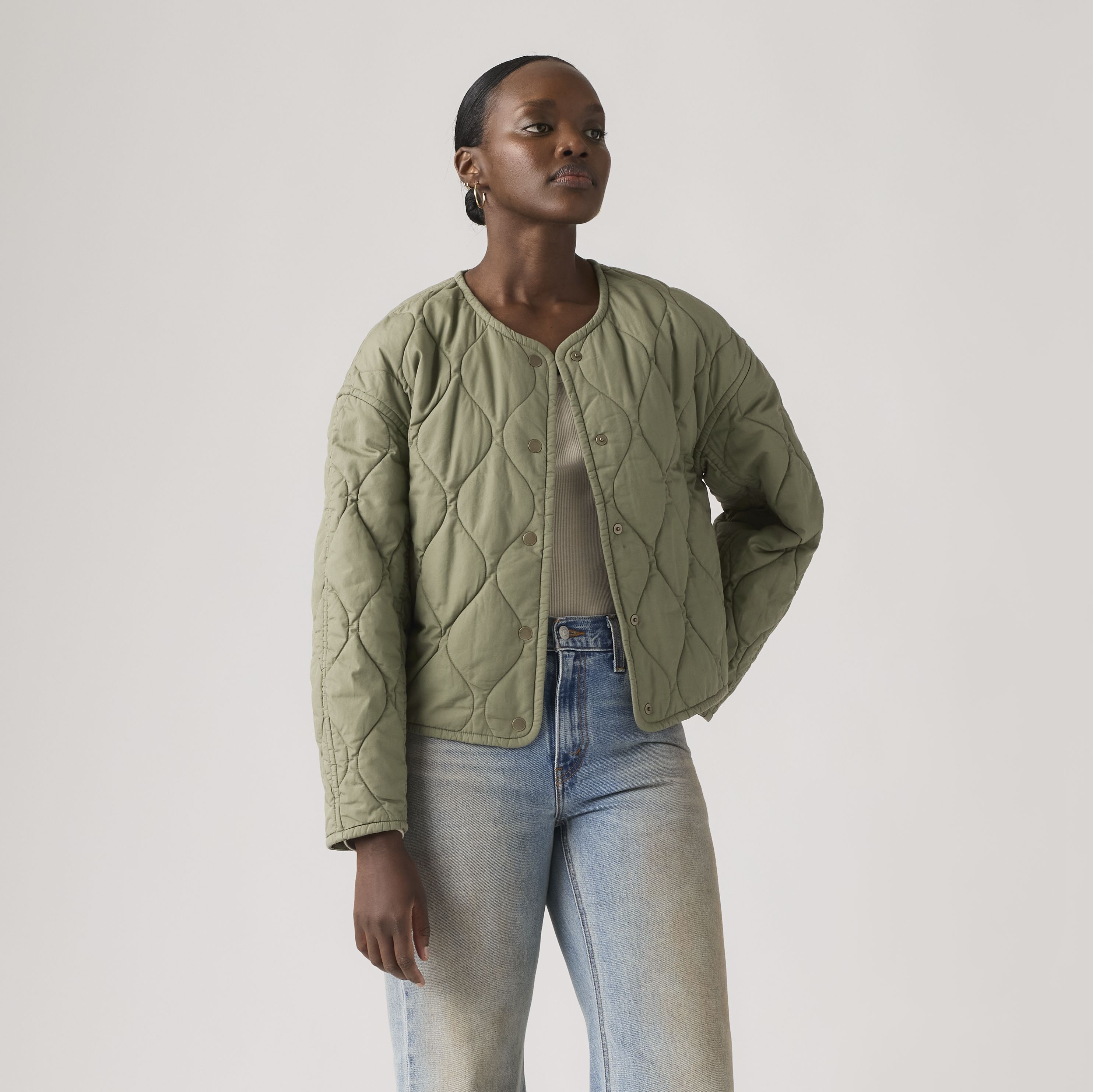 Chaqueta forrada Josie Quilted 14